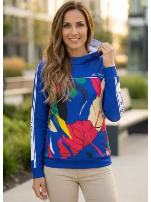 Funktionaler Sweatshirt -Prämie von Frauen ALTISPORT VOJ/ALW042MI01 BLAU