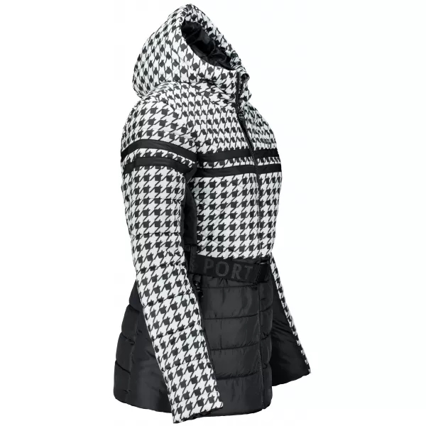  Damenjacke ALTISPORT DEBORA SCHWARZ-WEISS 