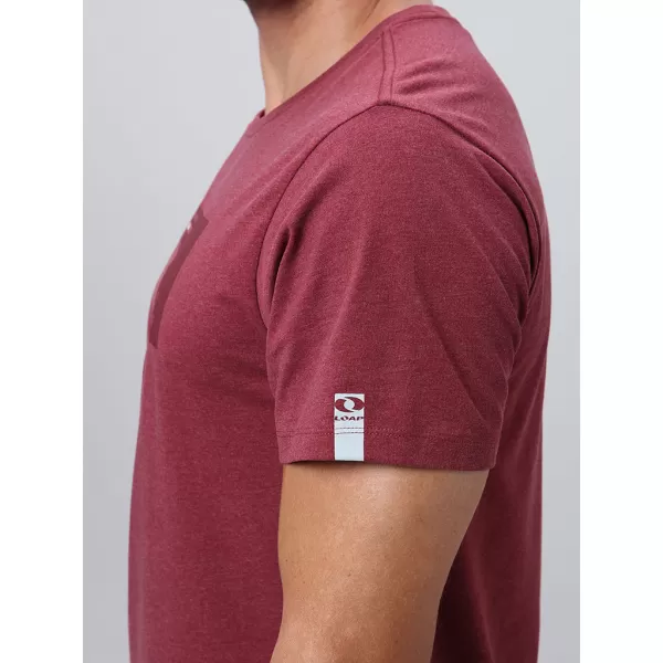  Herren-T-Shirt LOAP BOHEM ROT 