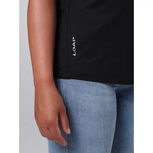  Damen-T-Shirt LOAP BYRA SCHWARZ 