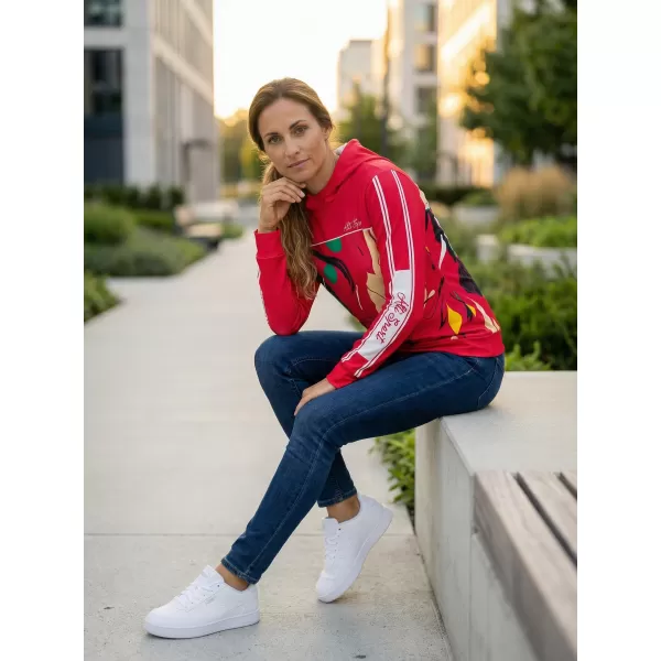  Funktionaler Sweatshirt -Prämie von Frauen ALTISPORT VOJ/ALW042MI01 ROSA 