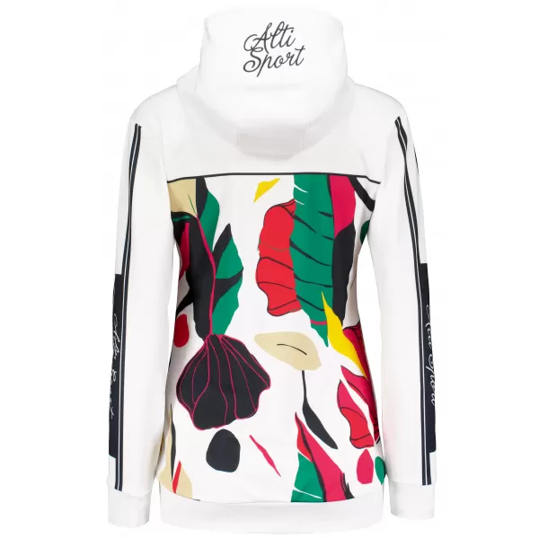  Funktionaler Sweatshirt -Prämie von Frauen ALTISPORT VOJ/ALW042MI01 WEIß 