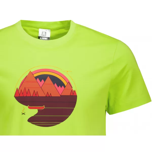  Herren-T-Shirt ALTISPORT ALM186129 KALK 