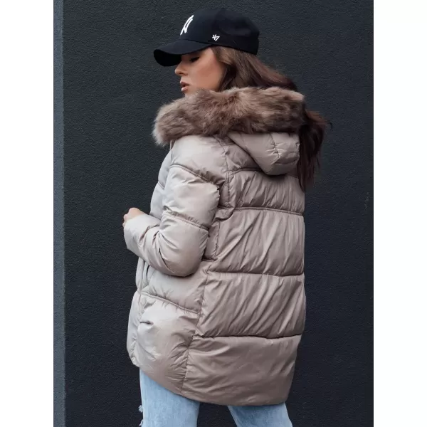  Damenjacke DSTREET STELLAR BEIGE Dstreet1 