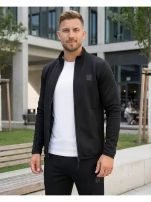 Herren -Sweatshirt ALTISPORT DAN SCHWARZ