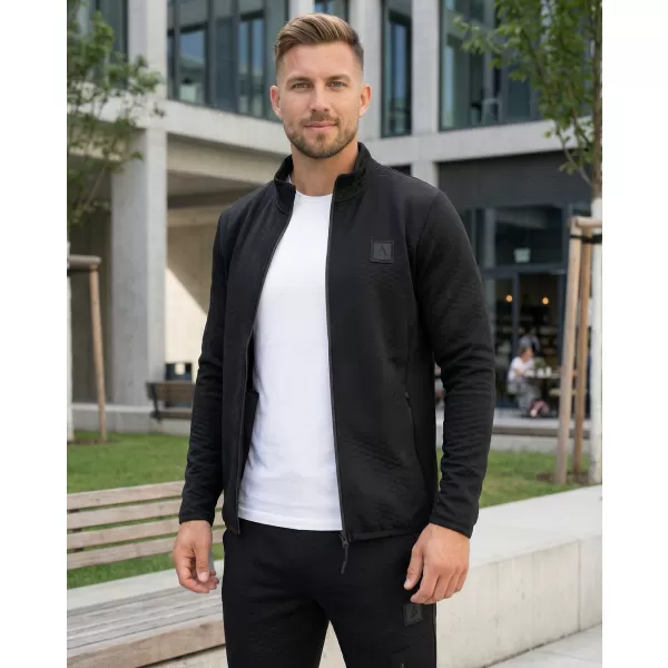  Herren -Sweatshirt ALTISPORT DAN SCHWARZ 