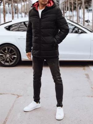 Herren Winterjacke DSTREET SCHWARZ
