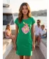 Frauen erweitert t -Shirt/Kleid ALTISPORT ALW187178 MEDIUM