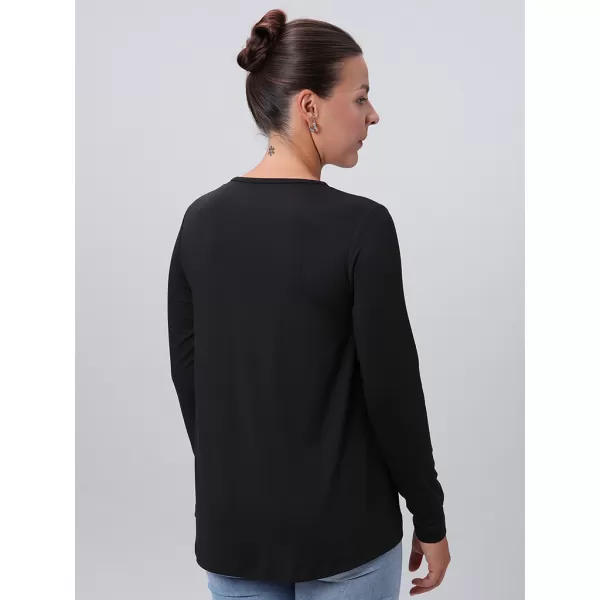  Damen-T-Shirt LOAP BYRCELA SCHWARZ 