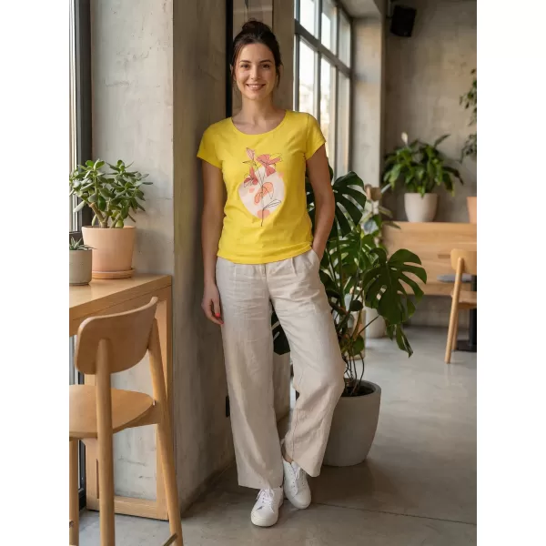  T -Shirt ALTISPORT ALW187122 ZITRONE 