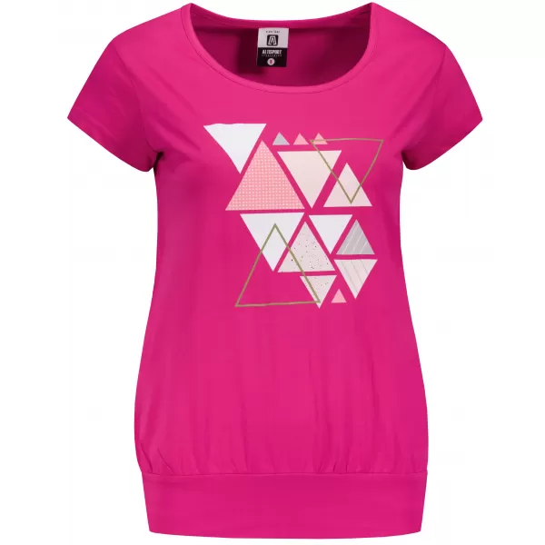 T -Shirt ALTISPORT ALW185120 FUCHSIA ROT 