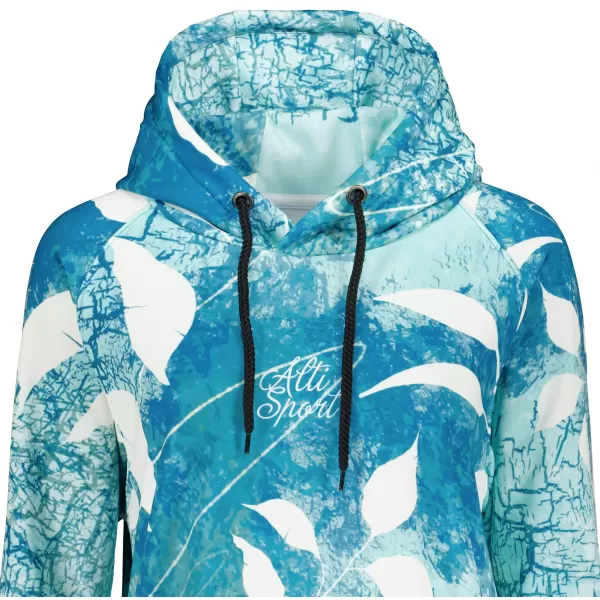  Funktionelles erweitertes Damen-Sweatshirt Premium ALTISPORT VOJ/ALW020MI03 BLAU 