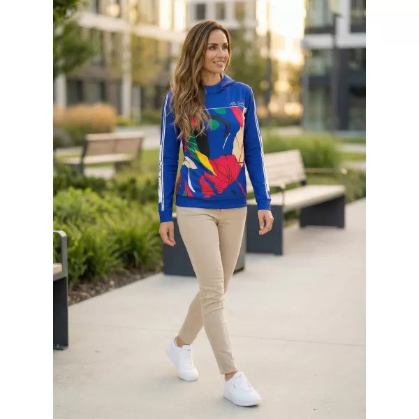  Funktionaler Sweatshirt -Prämie von Frauen ALTISPORT VOJ/ALW042MI01 BLAU 