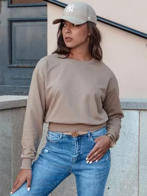 Damen Sweatshirt DSTREET KARAMELL