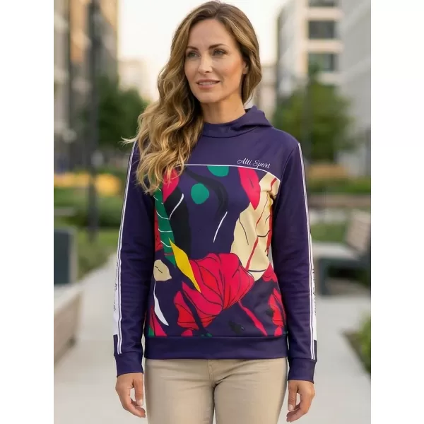  Funktionaler Sweatshirt -Prämie von Frauen ALTISPORT VOJ/ALW042MI01 MEERESBLAU 