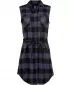  Hemdkleid BRANDIT BD44007 SCHWARZ/GRAU