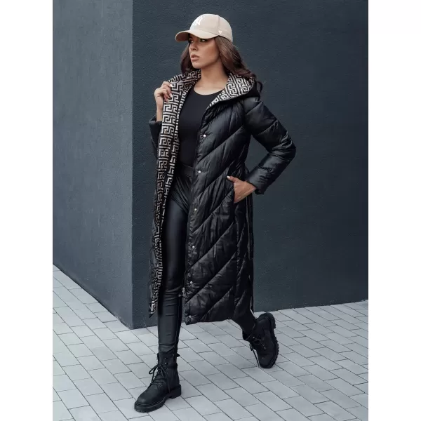  Damenmantel DSTREET CELESTIE SCHWARZ Dstreet1 