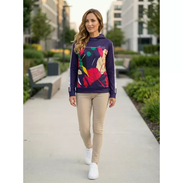  Funktionaler Sweatshirt -Prämie von Frauen ALTISPORT VOJ/ALW042MI01 MEERESBLAU 