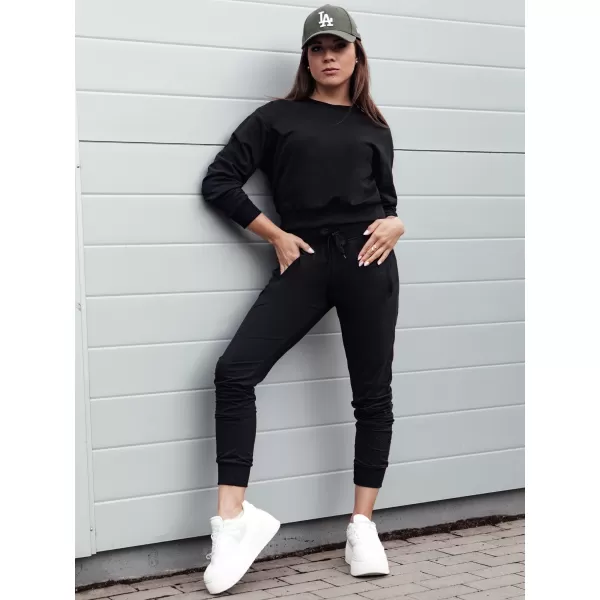  Damen Sweatshirt DSTREET by1298 SCHWARZ 