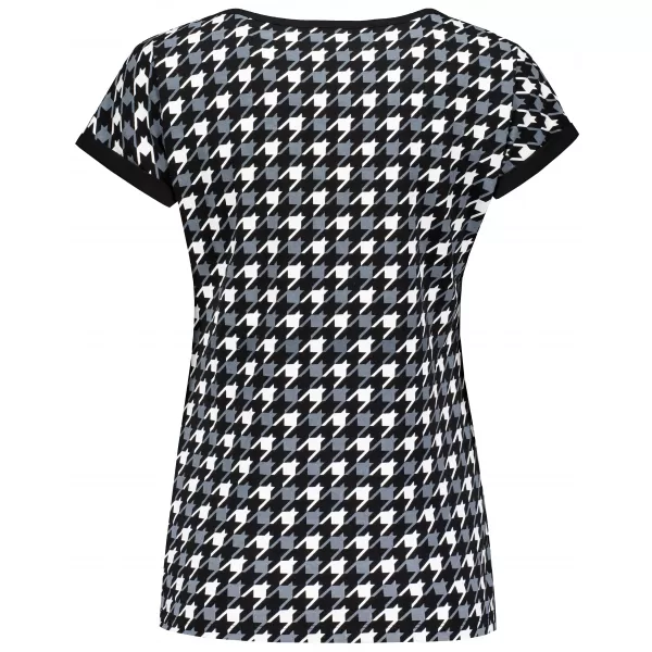  Damen-T-Shirt ALTISPORT DORIA SCHWARZ 