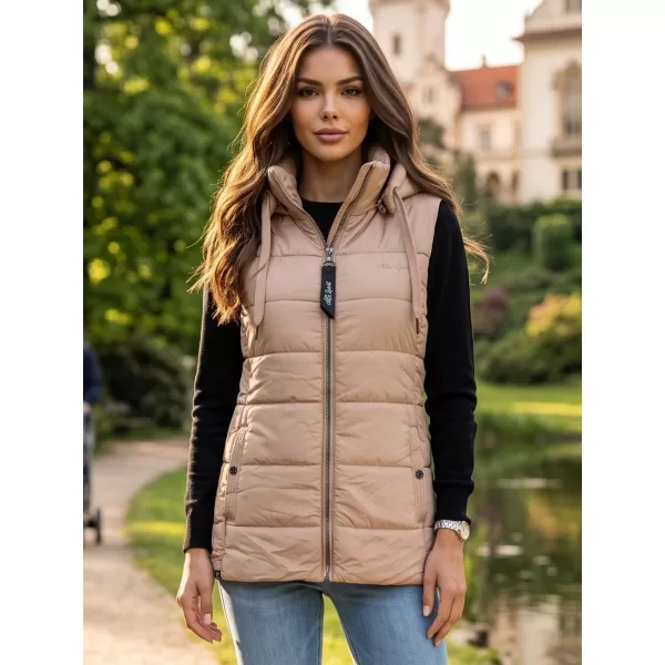  Damenweste ALTISPORT DAILA BEIGE 