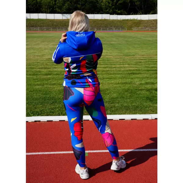  Funktionaler Sweatshirt -Prämie von Frauen ALTISPORT VOJ/ALW042MI01 BLAU 