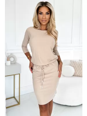 Kleid NUMOCO A13-161 BEIGE