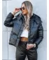 Damenjacke DSTREET COLLAR SCHWARZ
