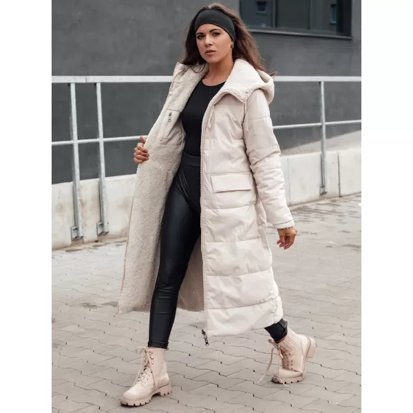  Wintermantel DSTREET GLAMPUFF BEIGE 