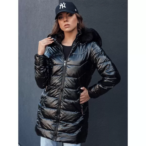  Mantel DSTREET SHINE SCHWARZ 