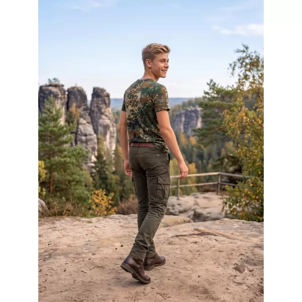  T -Shirt BRANDIT T BD6017 FLECKTARN 