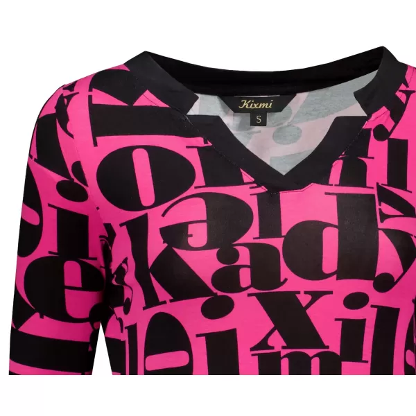  Damen-T-Shirt KIXMI TAFFY ROSA 
