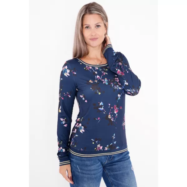  Damen-T-Shirt ALTISPORT DEVANA DUNKELBLAU 