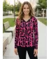 Damen-T-Shirt KIXMI TAFFY ROSA