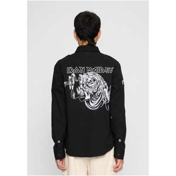  Hemd BRANDIT IRON MAIDEN BD61044 SCHWARZ 