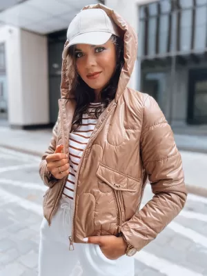 Damenjacke DSTREET LILYWOOL TY3714 GOLDEN