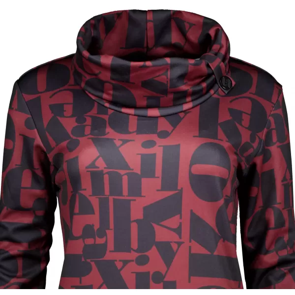  Damen-Sweatshirt KIXMI TRACY BURGUND 