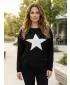 Damenpullover KIXMI THEMIS SCHWARZ