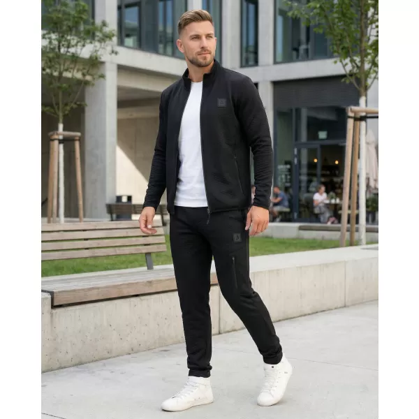  Herren -Sweatshirt ALTISPORT DAN SCHWARZ 