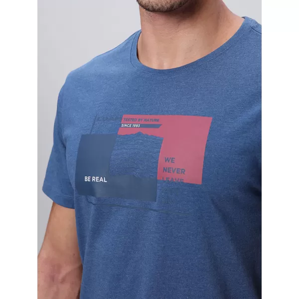  Herren-T-Shirt LOAP BOHEM BLAU 