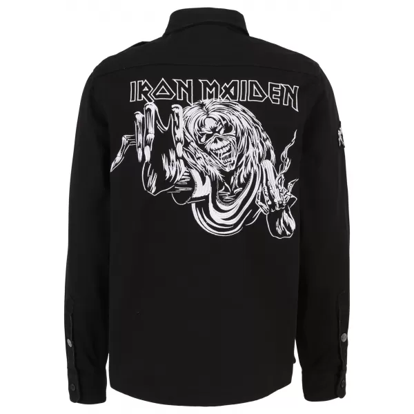  Hemd BRANDIT IRON MAIDEN BD61044 SCHWARZ 