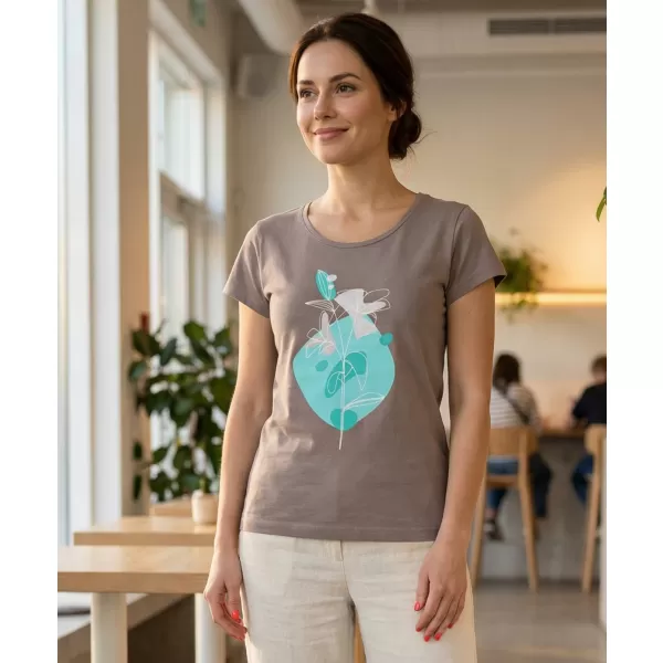  T -Shirt ALTISPORT ALW187122 STAHL 