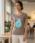 T -Shirt ALTISPORT ALW187122 STAHL