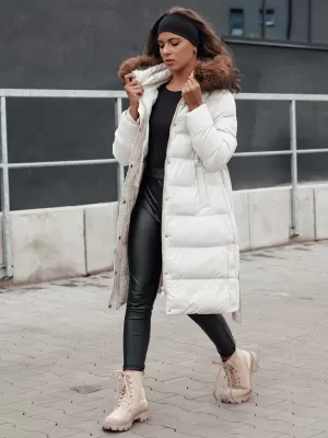 Wintermantel DSTREET STYLEBELLA WEIß