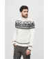 Herren -Sweatshirt BRANDIT TROYER NORWEGER BD5029 WEIß