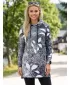 Funktionelles erweitertes Damen-Sweatshirt Premium ALTISPORT VOJ/ALW020MI03 SCHWARZ UND WEIß