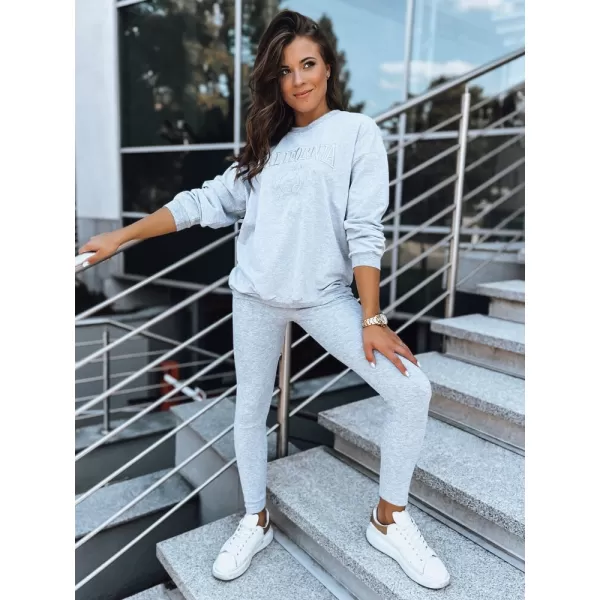  Damen Sweatshirt DSTREET CALIFORNIA HELLGRAU 