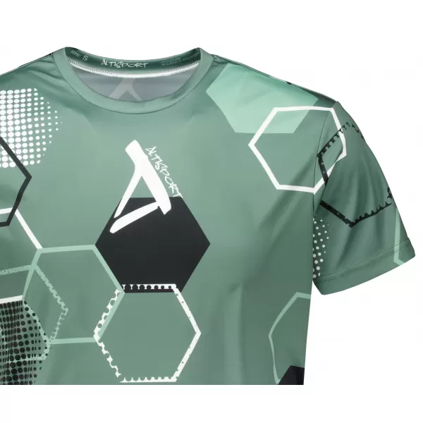  Funktionelles Premium-T-Shirt für Herren ALTISPORT VOJ/ALM037TR01 KHAKI/MILITÄR 