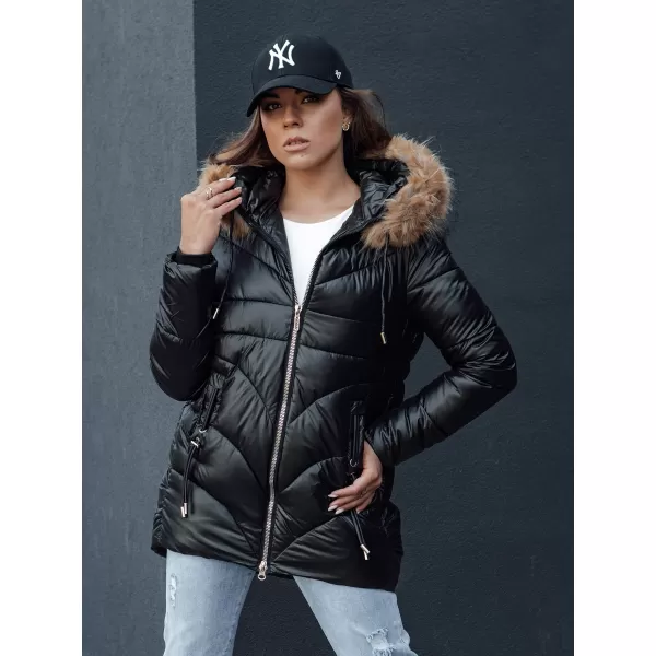  Damenjacke DSTREET WINTERCHIC SCHWARZ 