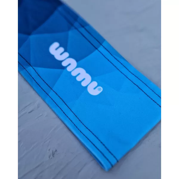  Sport-Stirnband für Kinder WAMU MOZAIKA BLAU 
